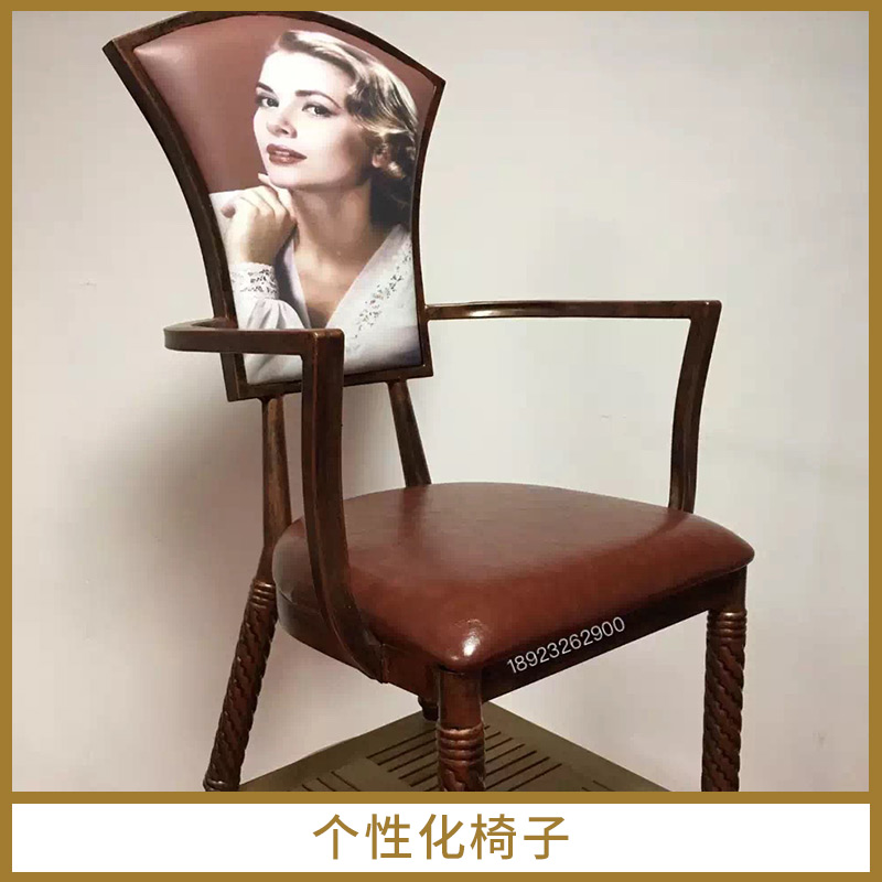 个性化椅子酒店餐厅咖啡厅水曲柳实木餐椅定制个性化餐椅厂家直销图片