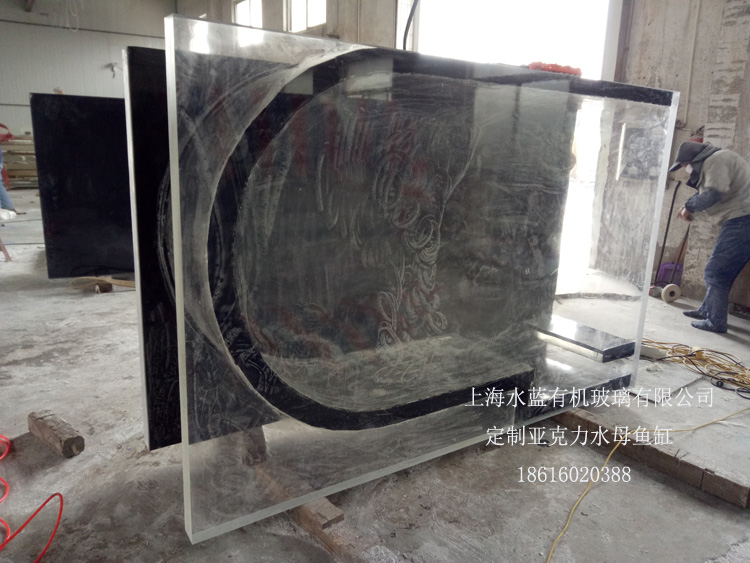 上海亚克力工厂生产亚克力水母鱼缸 有机玻璃观赏水族箱 海洋馆海月水母水箱