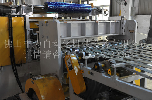 广东1300半自动钢板分条机，广东半自动钢板分条机厂家，图片