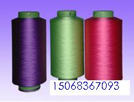 供应纺织色丝/织布色丝/色织布涤纶丝，吴江盛泽色织布用色丝