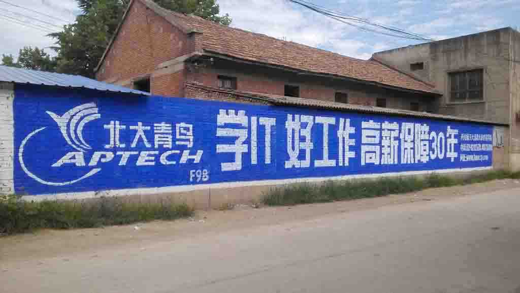 西安市临渭区墙体广告抢购厂家
