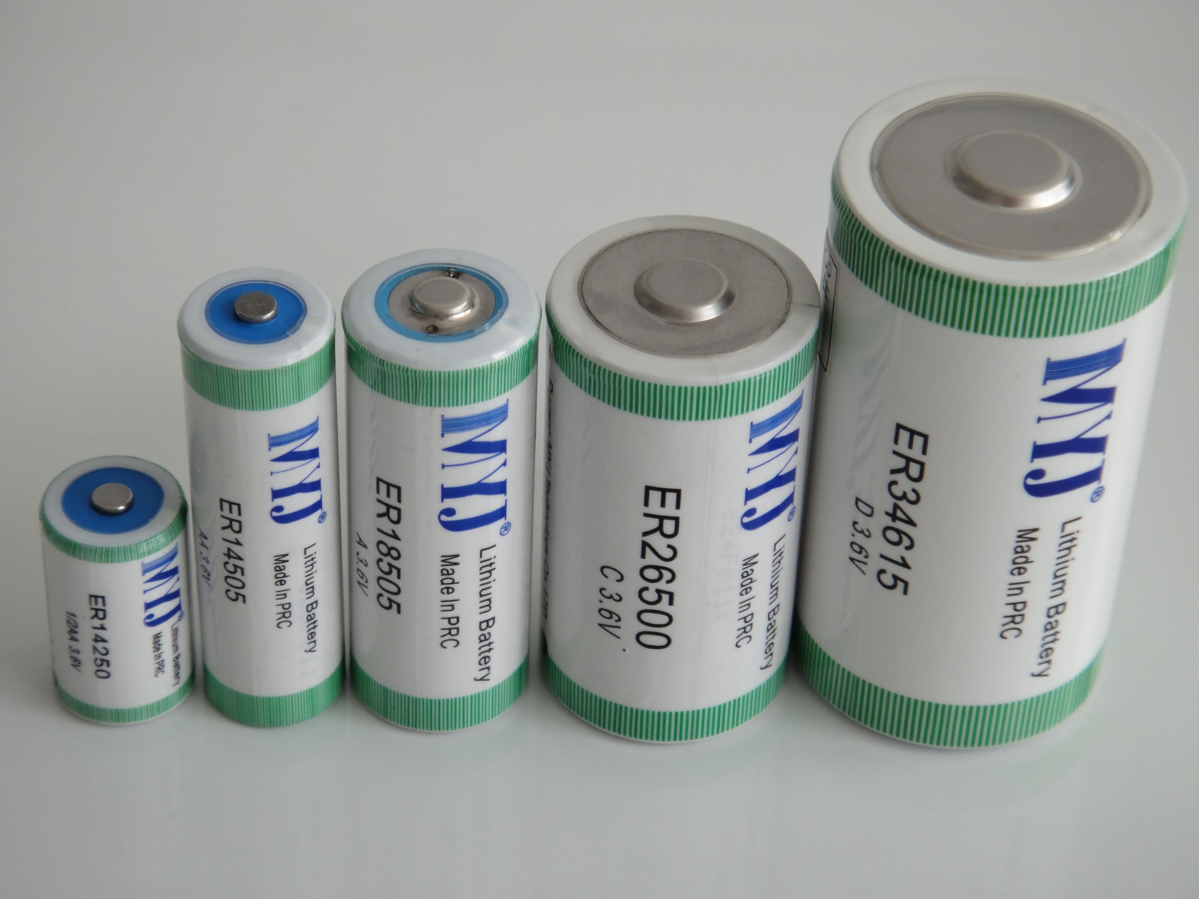 供应智能水表专用锂电池 MYJ品牌ER14505M电池图片