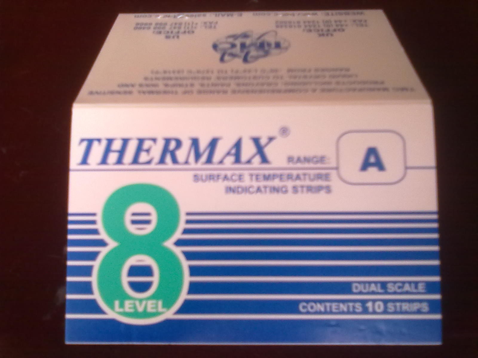 THERMAX测温纸 THERMAX测温纸热敏变色试纸图片