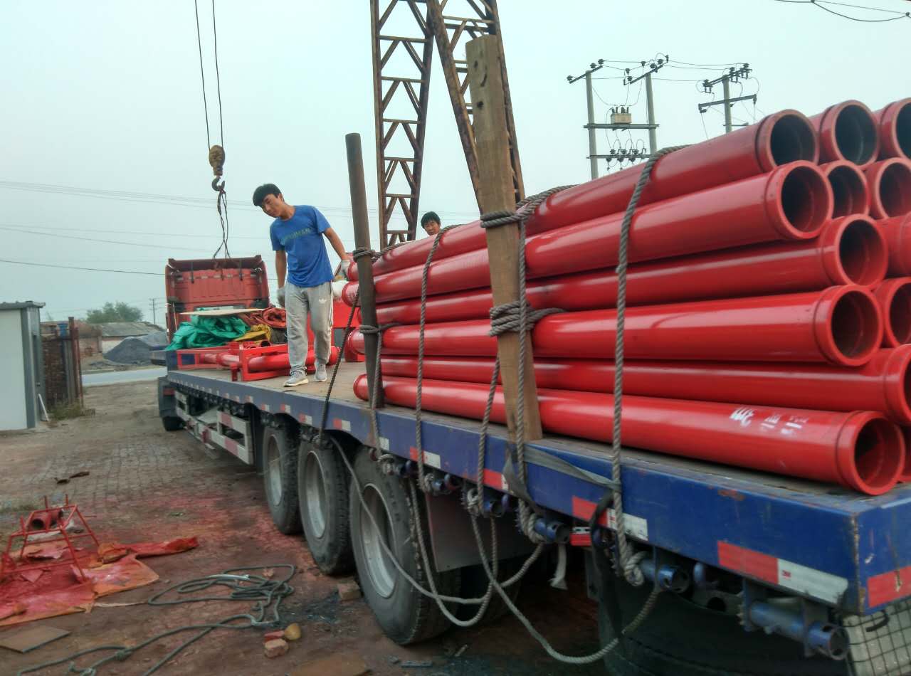 沧州市贵阳15米布料机125地泵管厂家