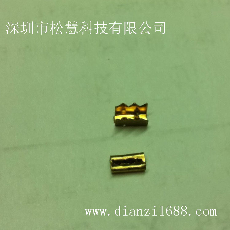 深圳松慧科技厂家直销 1.0平方铜扣、连接端子图片