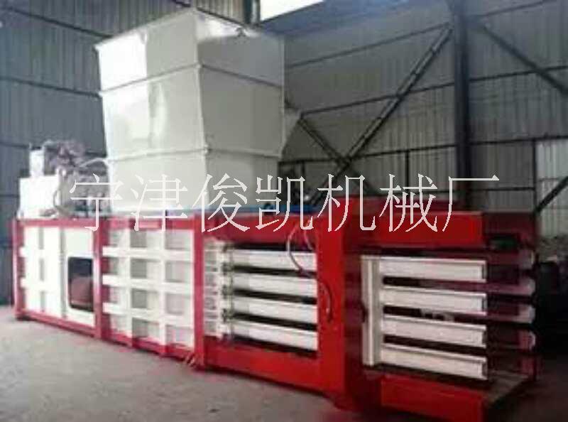 山东俊凯机械厂厂价销售JK-180A型半自动打包机 废纸打包机 废纸打包机价格