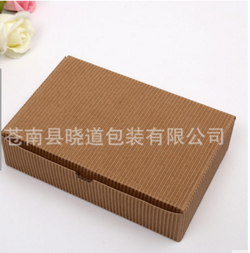 一次性打包盒    食品折叠外卖快餐饭盒      复古长方形牛皮纸盒     报价图片