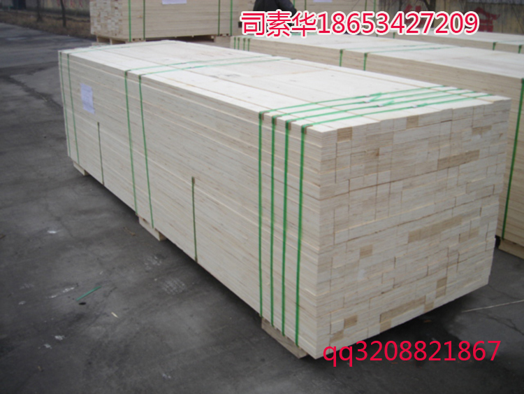 北京出口集装箱专用板LVL多层板杨木免熏蒸木方胶合板免熏蒸木方质优价低
