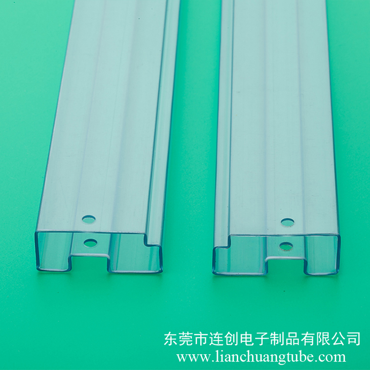 ic封装管产品pvc包装管塑料管材防静电ic透明包装管