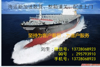 中国产品海运出口马来西亚批发