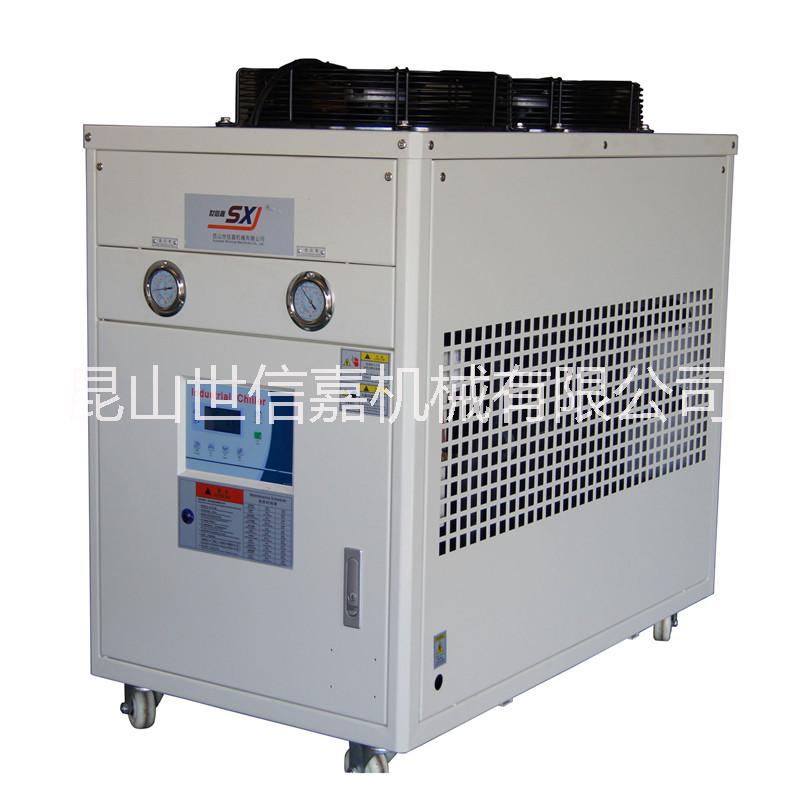 5P风冷式冷油机 液压油 机油冷却用工业冷水机组 5匹工业油冷机图片
