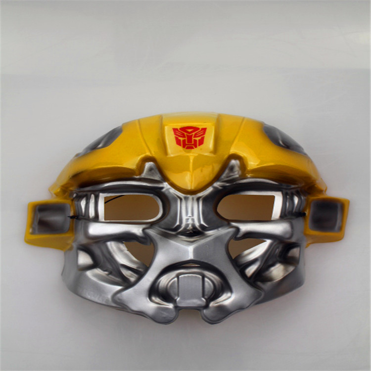 中国大陆面具工厂 定制变形金刚大黄蜂面具汽车人博派面具