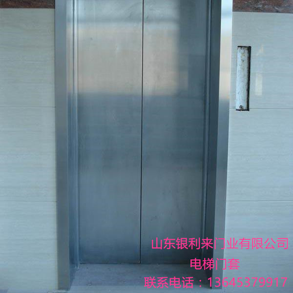 济宁市电梯门套厂家不锈钢电梯门套小区入户黑钛弧形门套线大门包边