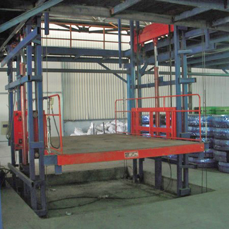 定制液压升降平台 液压升降机 2-30吨导轨货梯 上门安装图片