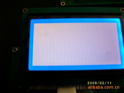 蓝底白字液晶显示模块,12864LCD液晶屏