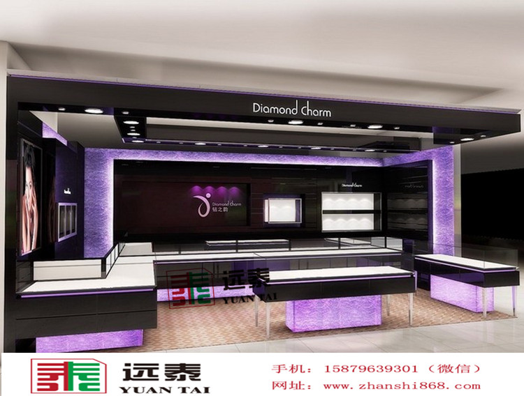 深圳市高档任意搭配的珠宝展示柜设计制作厂家