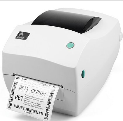 斑马GK888T条码打印机不干胶标签打印机亚马逊FBA标签打印机图片