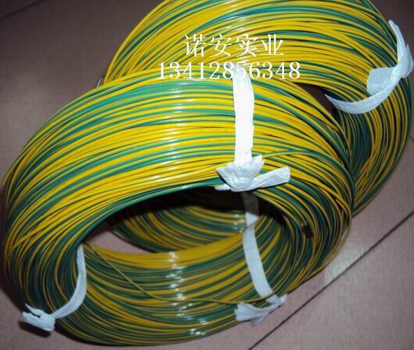 UL1332铁氟龙电线厂家用途，黄绿色UL1332铁氟龙电线价格
