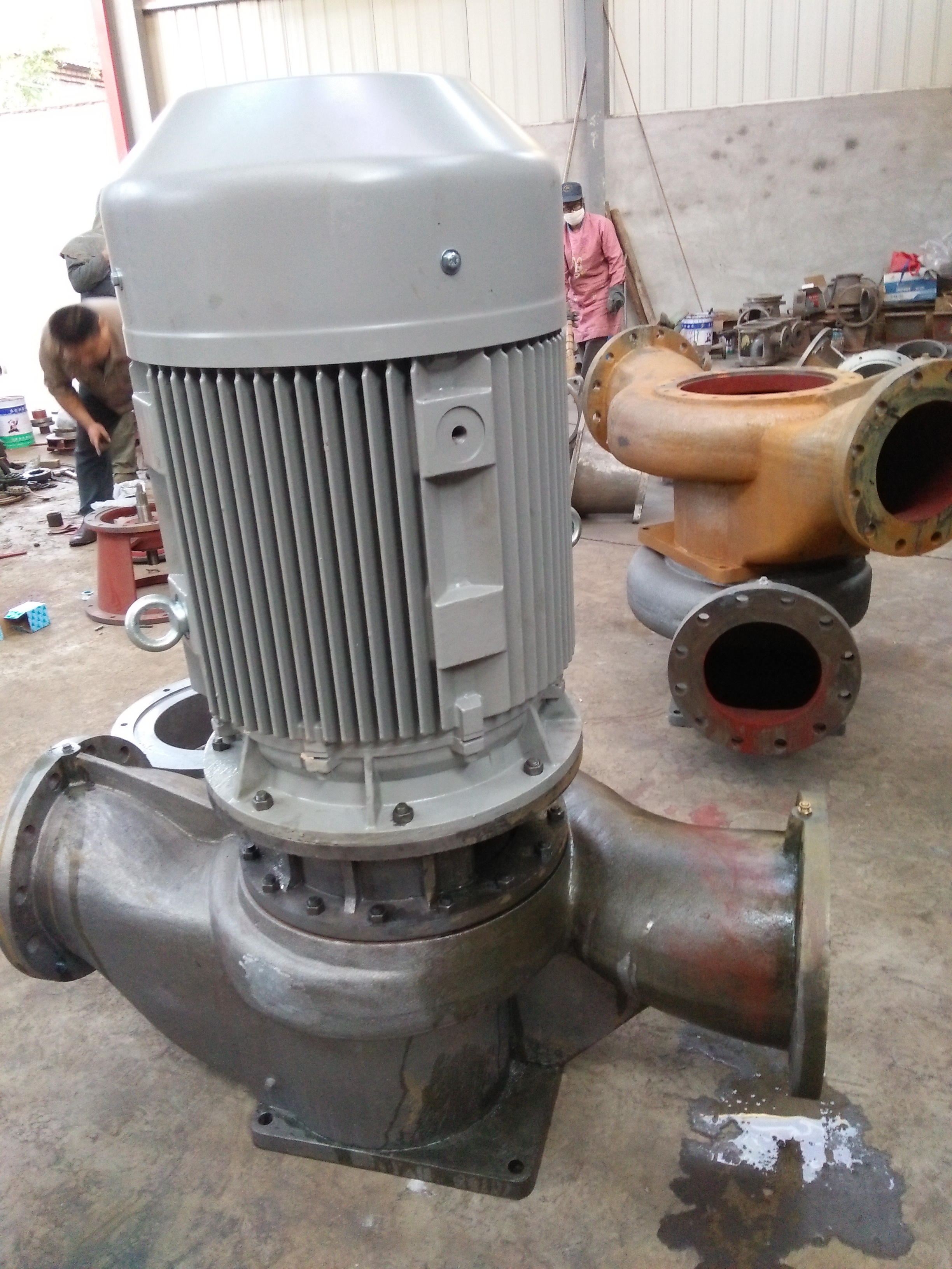 ISG单级立式管道泵