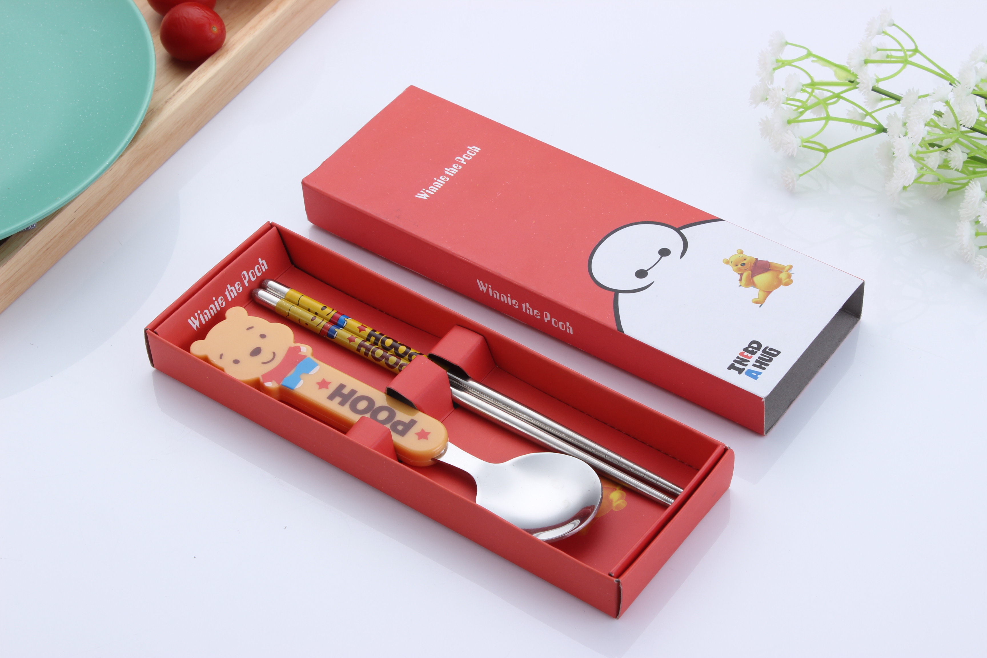 揭阳市卡通儿童筷子勺子两件套礼品厂家