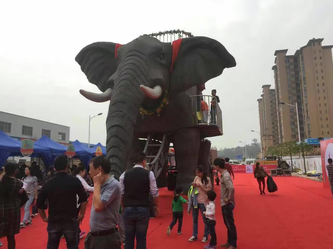 暖场道具 机械大象出租出售 上海暖场道具租赁公司图片