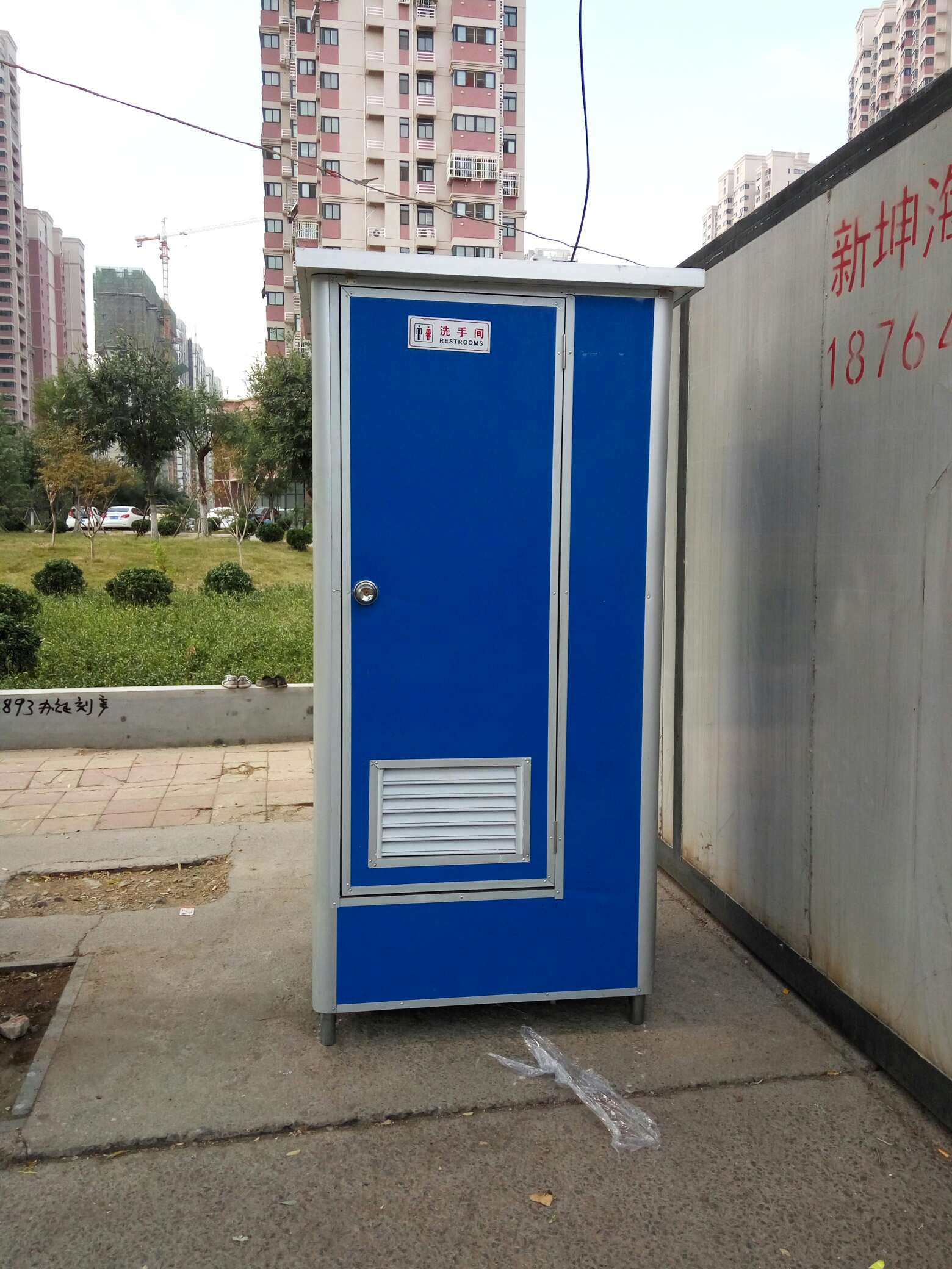 济南租赁工地厕所移动厕所生产图片
