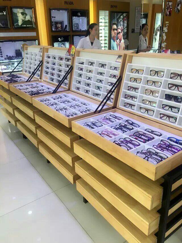 蓬安眼镜展示展柜款式批发价格