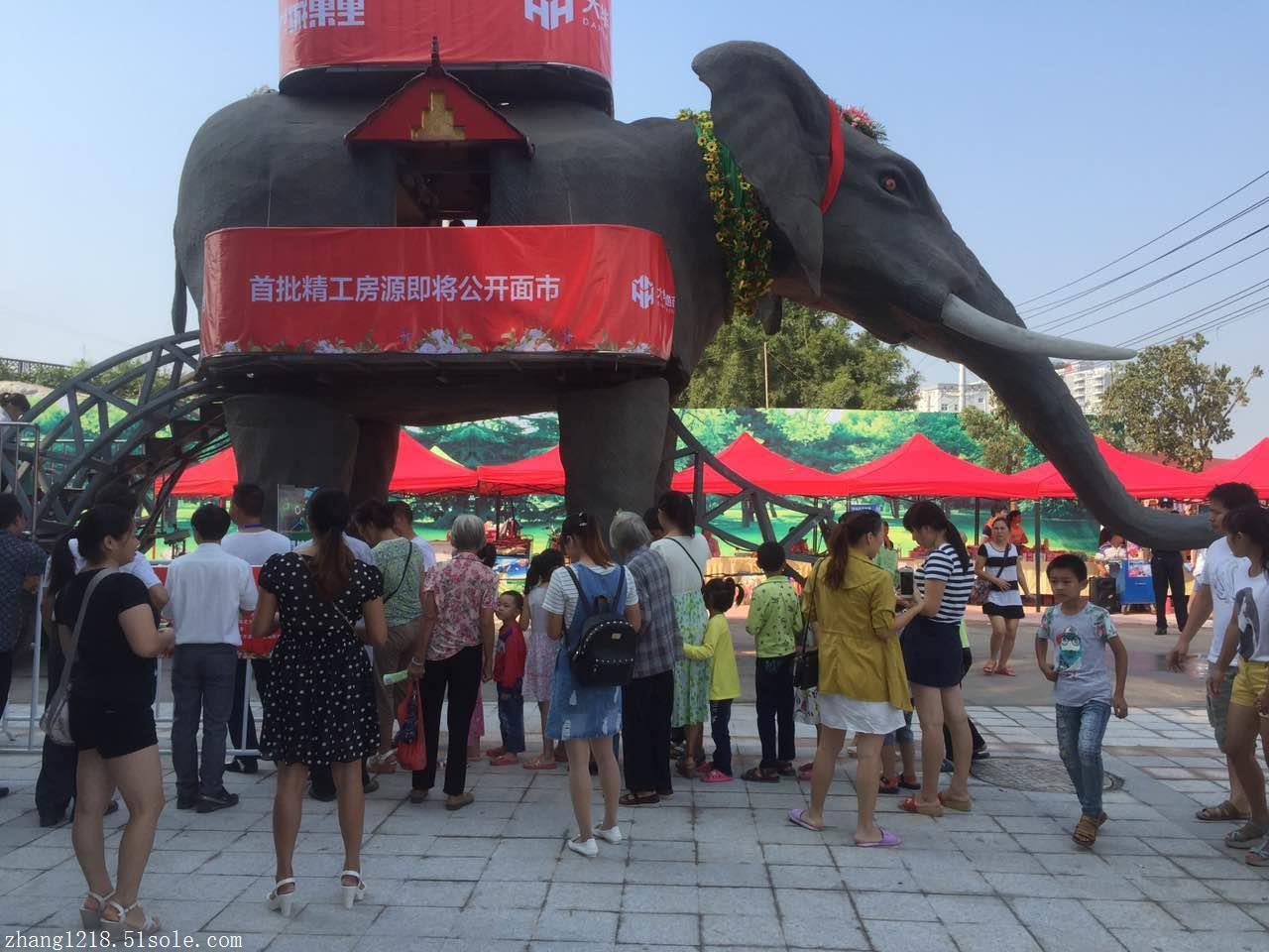 巡游机械大象大型暖场神器机械大象生产厂家质量保证出租价格图片
