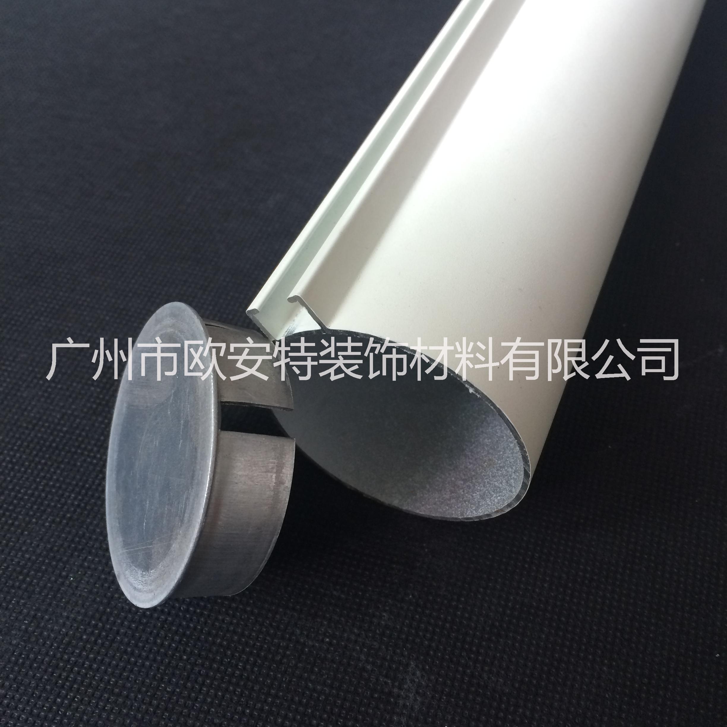 型材铝方通 铝圆管 铝型材铝圆管天花 铝圆管生产厂图片