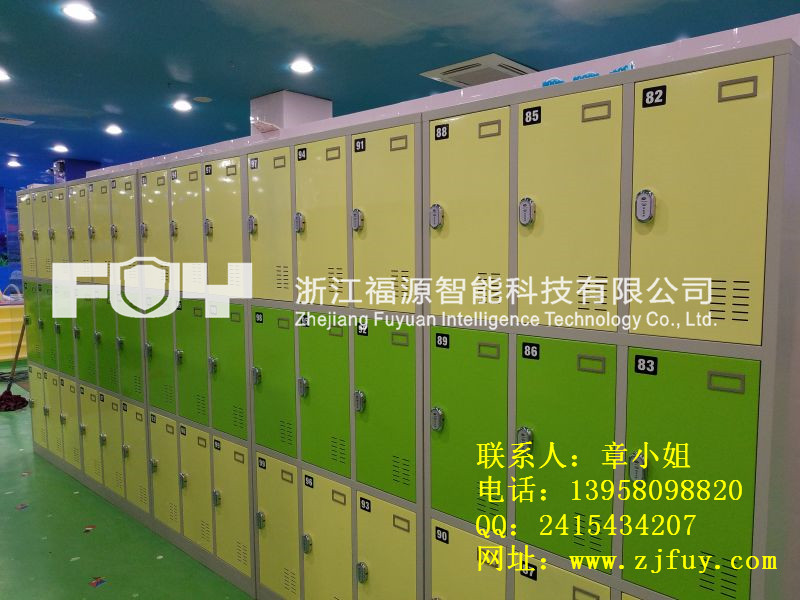 学校IC卡电子寄存柜及校园 一卡通寄存柜的功能特点-浙江福源图片