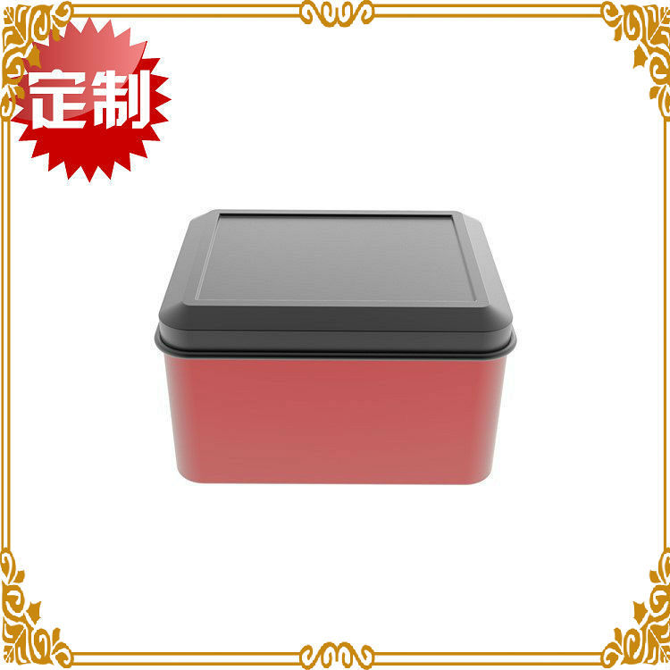 小方盒茶叶罐 通用茶叶包装铁罐 马口铁茶叶罐图片