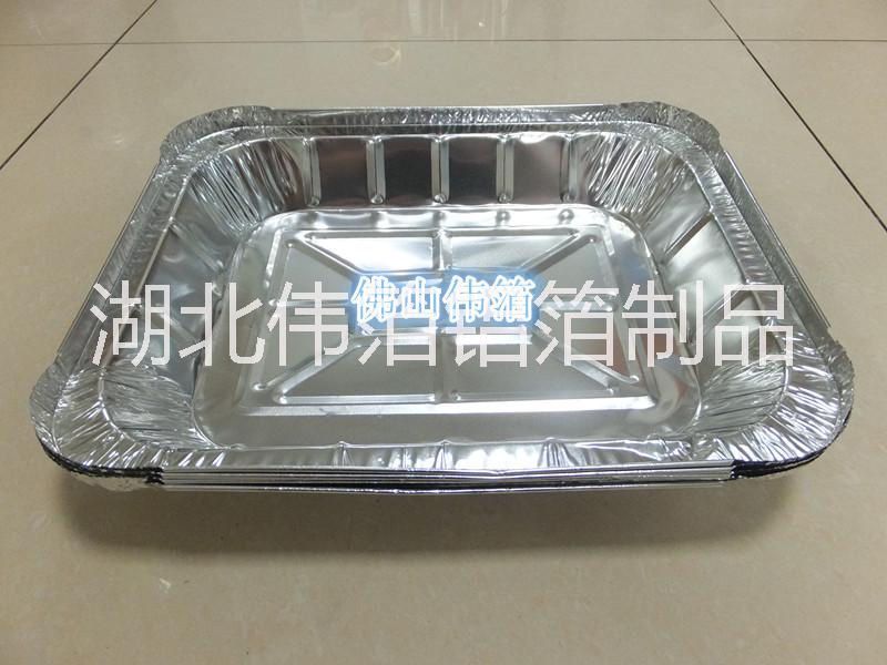 厂家直销 超大号铝箔烧烤餐盒批发