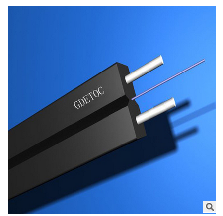 广电室外自承式gjyxfch-1b6a光缆 电信单模单芯光纤皮线图片