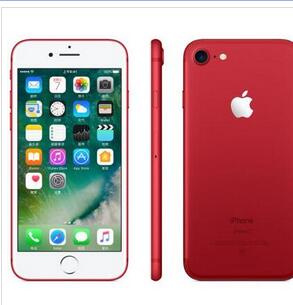 iPhone 7 苹果原装屏 2G/64G 三网4G 大红色 苹果7 手机 1200万像素
