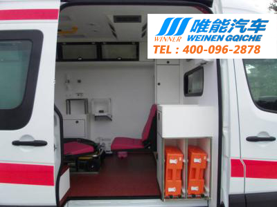 奔驰Sprinter315高顶柴奔驰Sprinter315高顶柴油监护型救护车 （国Ⅴ嵌入式后警灯)