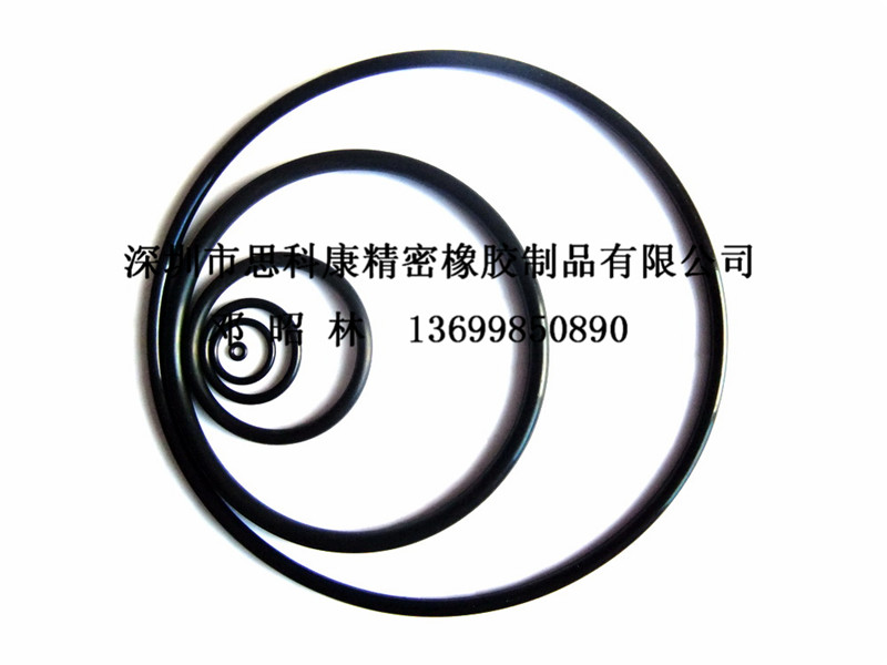 SKOOCOM 耐强氧化剂橡胶产品耐油墨橡胶圈体积变化率小密封性能佳