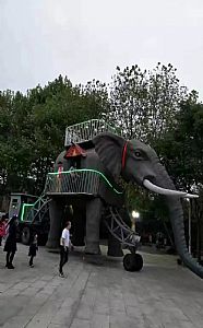 机械大象出租上海彤馨机械大象巡游展览
