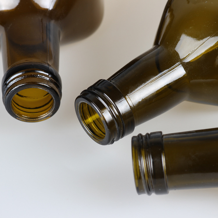 厂家直销批发无铅玻璃瓶橄榄油瓶茶瓶油瓶等