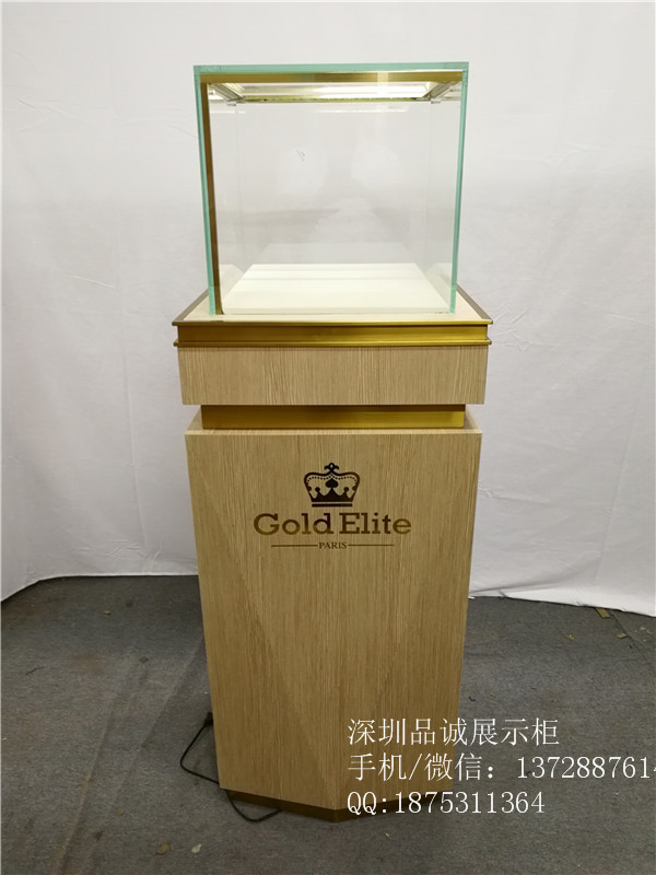Gold Elite高端皇室时尚手机展示柜 精品展柜设计定制图片