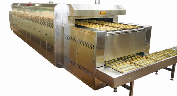隧道烤炉欧美佳定做面包、蛋糕、月饼大批量生产用食品级隧道烤炉