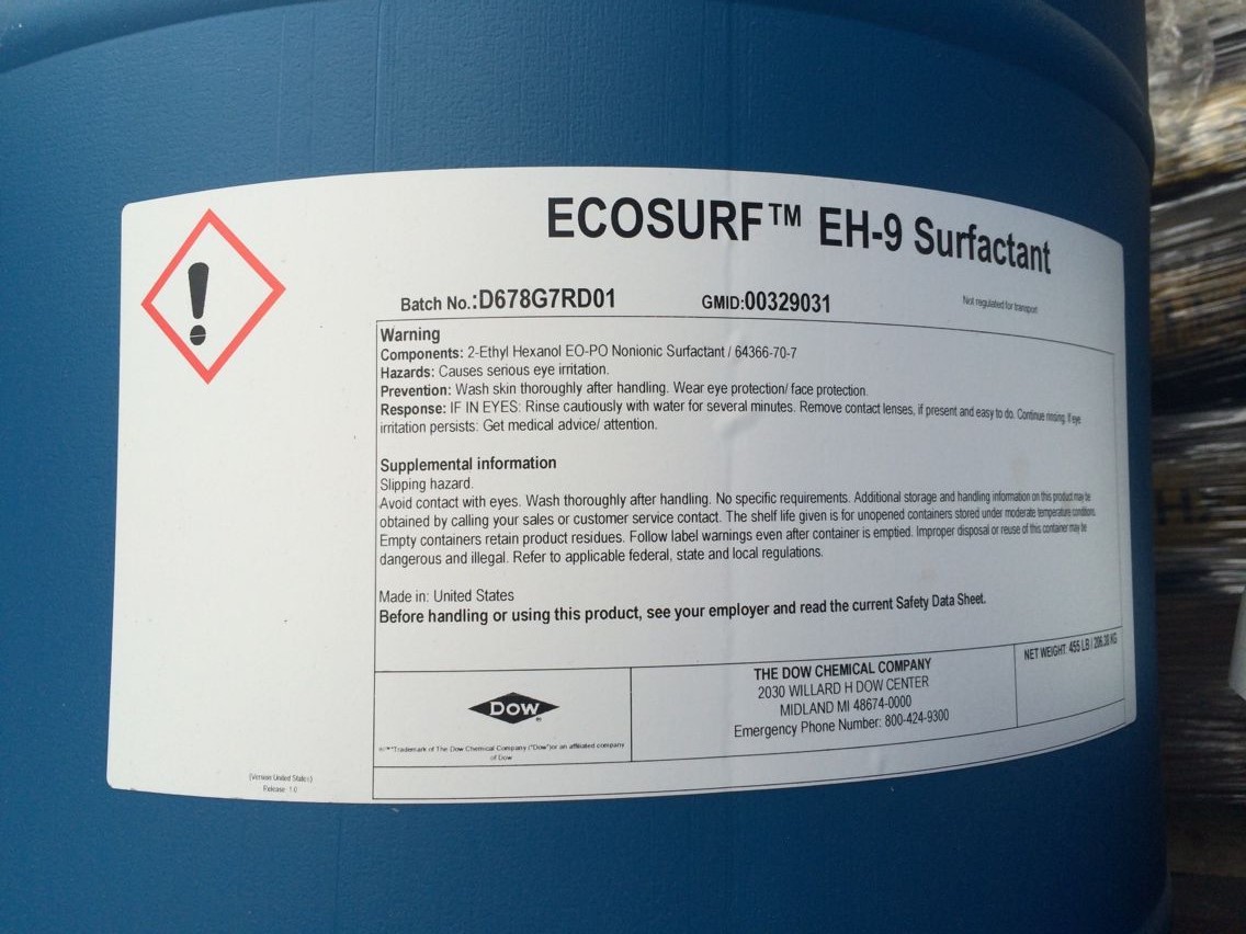 美国陶氏非离子表面活性剂 ECOSURF EH系列