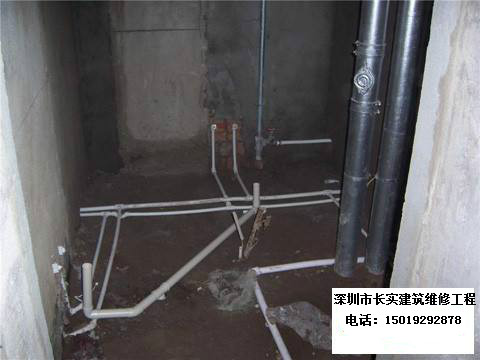 深圳市管子安装防水堵漏维修 防水补漏多少钱图片