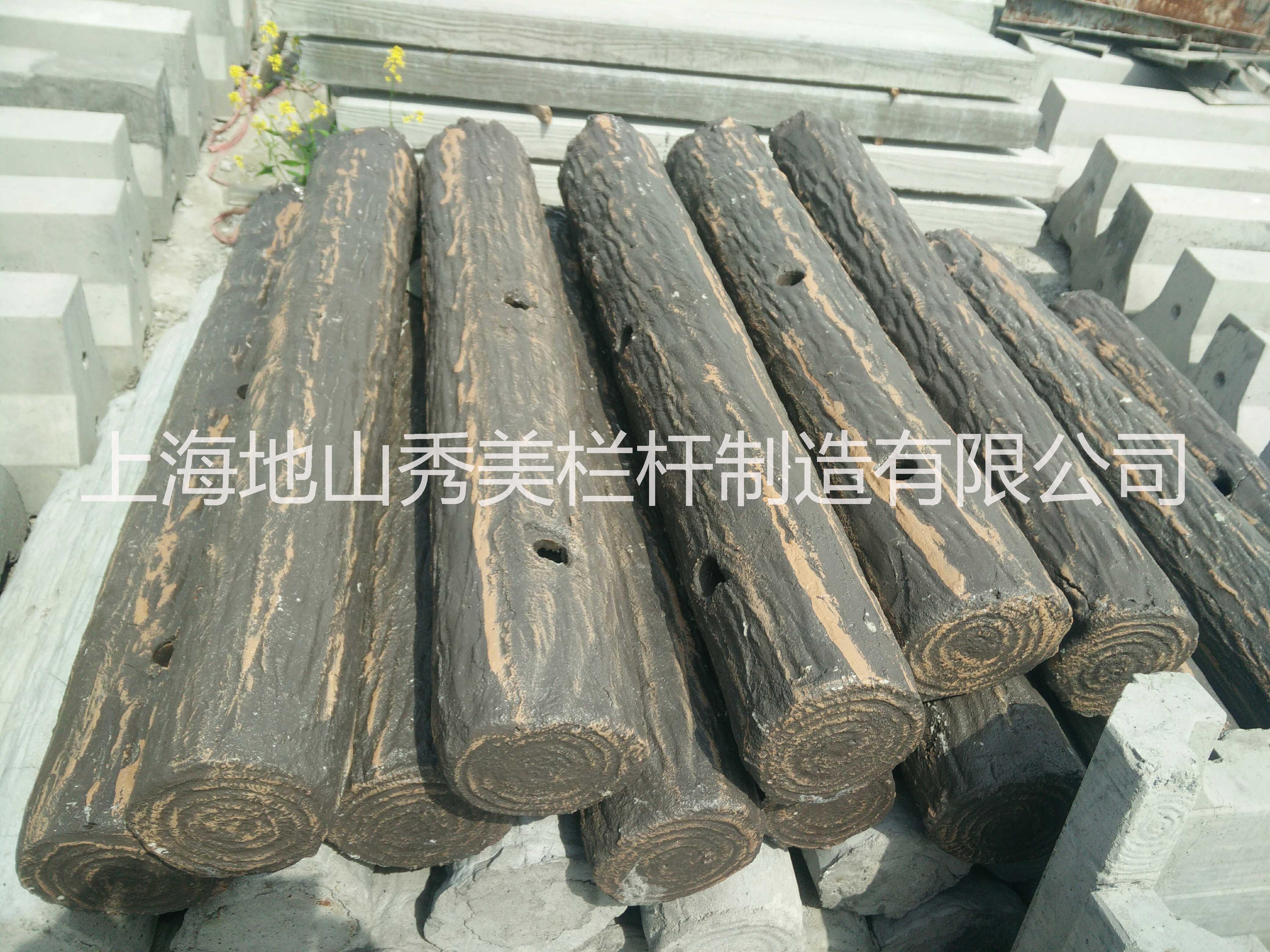 供应仿木桩头定做\上海仿木桩头批发\上海仿木桩头制作图片