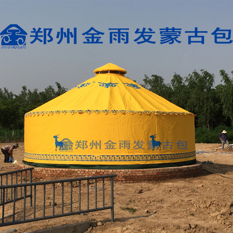 蒙古包蒙古包厂蒙古包厂家直径6米镀锌钢架蒙古包