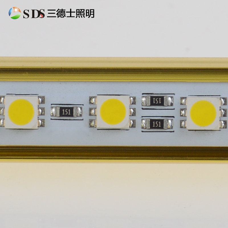 三德士LED硬灯条黄金展柜灯具手机化妆品展示柜LED硬灯条图片