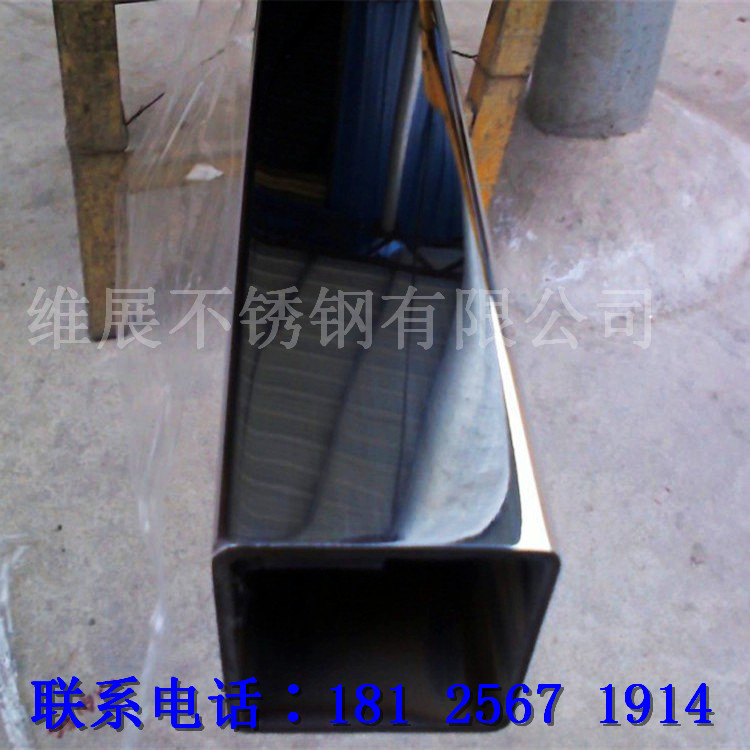 SUS304不锈钢方管10*10*0.5长度6m机械设备工厂