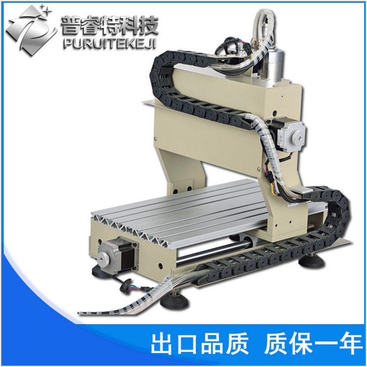 微型数控雕刻机普睿特CNC3020四轴小型雕刻