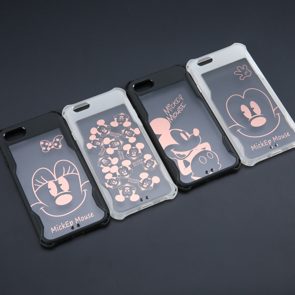 苹果彩绘丝印手机壳， 广州防摔六代，价格优惠图片