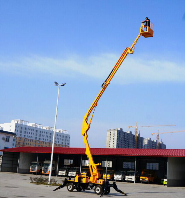 济南市曲臂式升降平台、高空作业车厂家