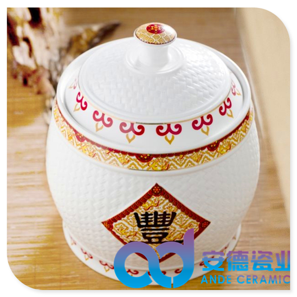 景德镇市陶瓷罐子 瓷器茶叶罐定做厂家